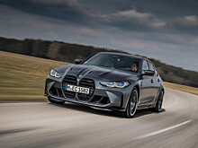 Модифицированный BMW M3 xDrive отлично смотрится с пневматической подвеской и колесными дисками Rotiform