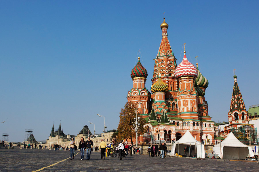 Собор Василия Блаженного, Москва, Россия, Европа