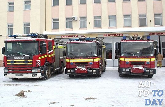 Полтавские спасатели получили гуманитарную помощь из Шотландии