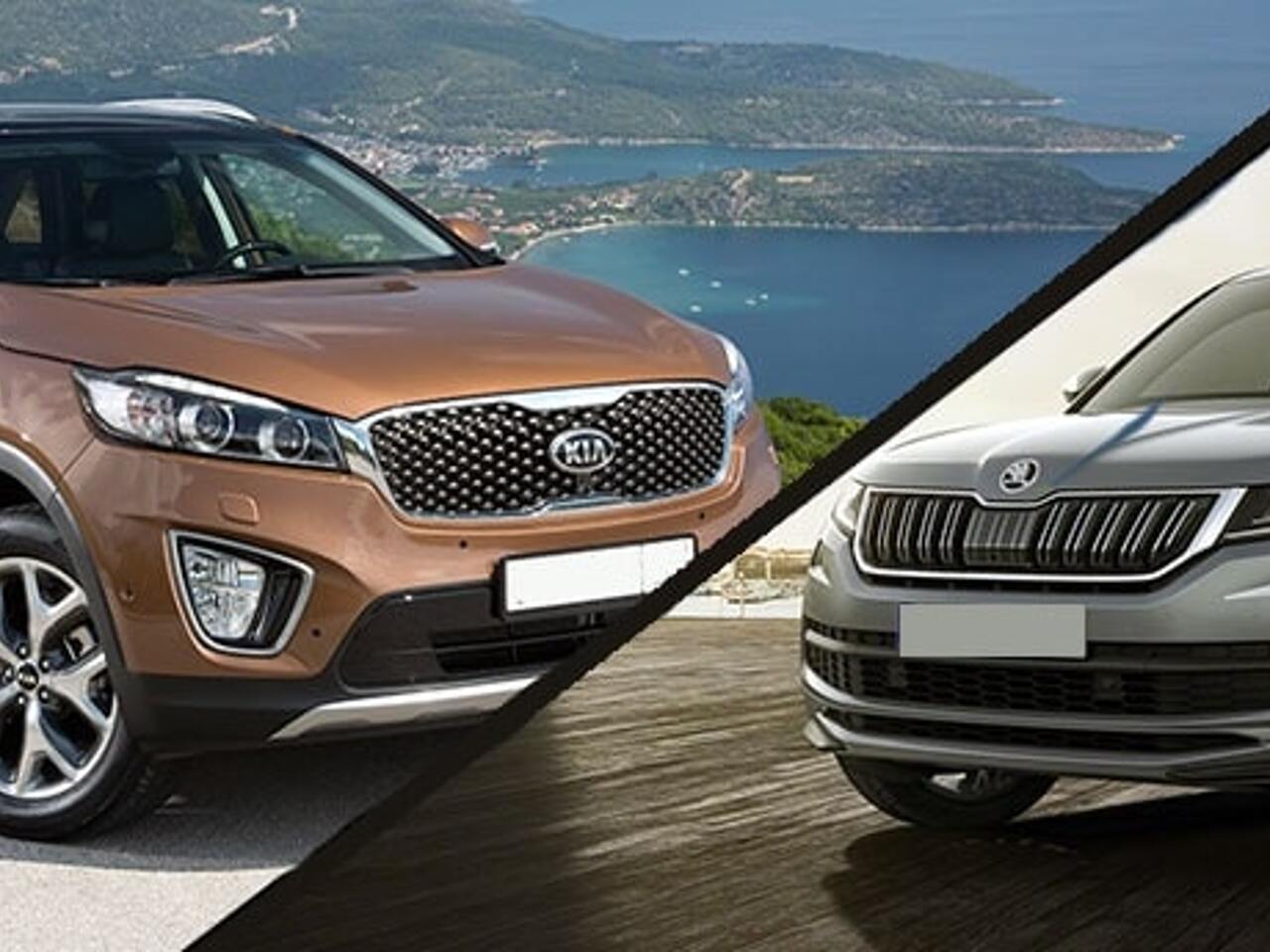 Семиместные семейники: выбираем между дизельными KIA Sorento Prime III и  Skoda Kodiaq I - Рамблер/авто