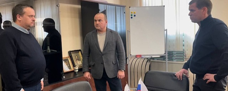 Губернатор Новгородской области обсудил проблемы с главой подшефного Энергодара
