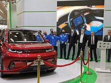 КАМАЗ презентовал в Москве электромобиль "Кама-1"