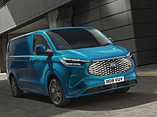 Ford представил новый электрофургон E-Transit Custom для европейского рынка