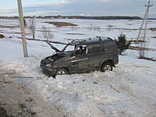 Водитель «Патриота» вылетел в кювет, а после отказался проходить медосвидетельствование на состояние опьянения