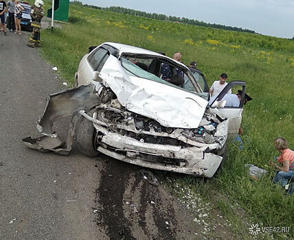 Несколько человек пострадали в ДТП на Кузбассе. Фото