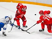 "Спартак" обыграл московское "Динамо" в матче КХЛ