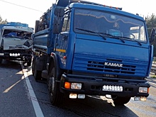 В ДТП с КАМАЗами под Курском серьезно ранен водитель