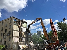 Демонтаж очередной пятиэтажки начался в Москве
