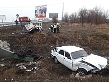 На выезде из Сорочинка произошло серьезное ДТП