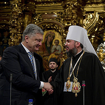 Порошенко вместо Христа. Украинская протестантская церковь византийского обряда