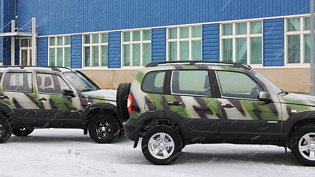 Chevrolet Niva может серийно одеться в камуфляж