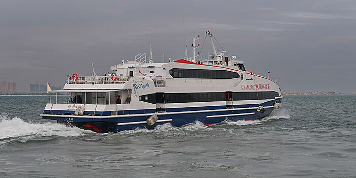 Объем пассажироперевозок по морскому маршруту Сямэнь-Цзиньмэнь достиг рекордного уровня