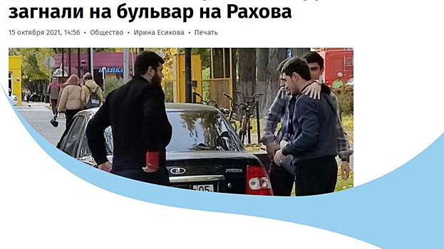 Мэр Саратова распорядился наказать автохама с дагестанскими номерами за парковку на пешеходной зоне