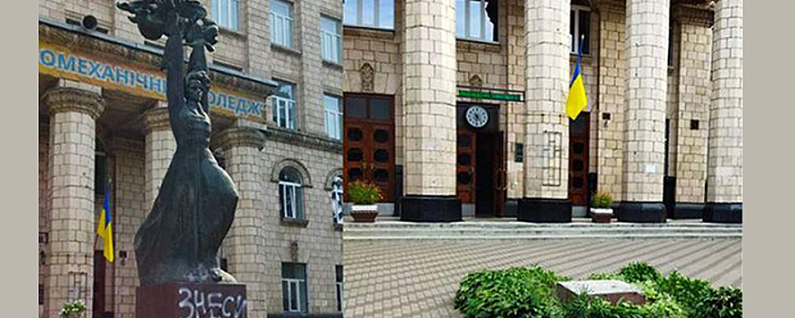 В Киеве демонтировали памятник советскому писателю Николаю Островскому