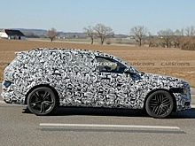 Audi SQ9 в серийном кузове сняли во время тестов