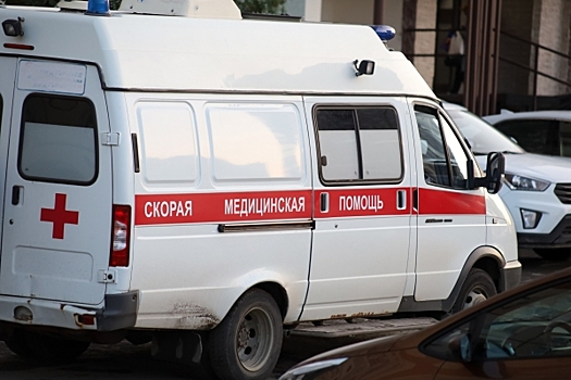 В Омске взорвалась машина скорой помощи