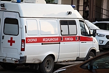 В Омске взорвалась машина скорой помощи