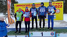 Лыжники из Вологды взяли медали на Сямженском марафоне