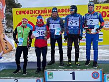 Лыжники из Вологды взяли медали на Сямженском марафоне