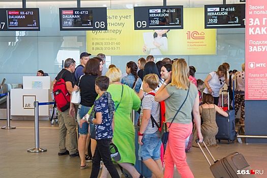 Пассажиропоток аэропорта Платов за девять месяцев составил более 2,4 млн человек