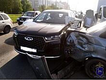 В Тольятти произошло массовое ДТП с несколькими автомобилями