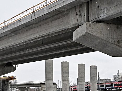 Участок Юго-Восточной хорды от улицы Шоссейной до Полбина готов на 60%
