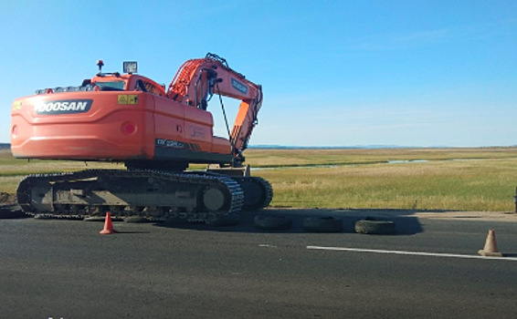 Дорогу к поселку Дровяная первой отремонтировали в рамках нацпроекта