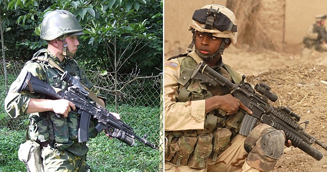 Почему невозможно сравнить советский АК и американскую М16