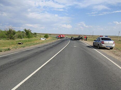Мужчина пострадал в столкновении иномарок под Саратовом