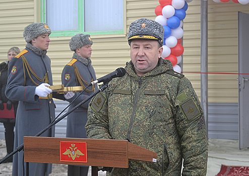 В Белгородской области во вновь созданном мотострелковом полку ЗВО введена эксплуатацию казарма нового типа на 500 спальных мест