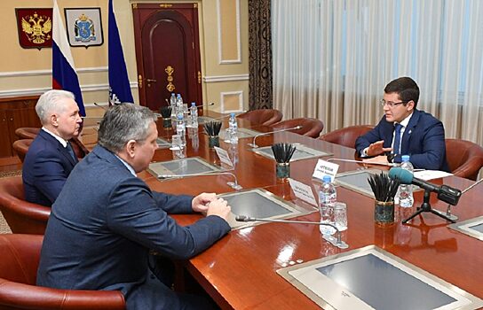 Глава Ямала Дмитрий Артюхов встретился с новым прокурором округа