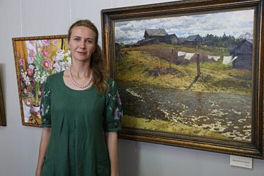 Ученица Ильи Глазунова представила свои картины в Орле