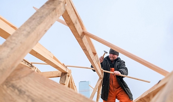 В России стали строить первые многоквартирные дома из дерева