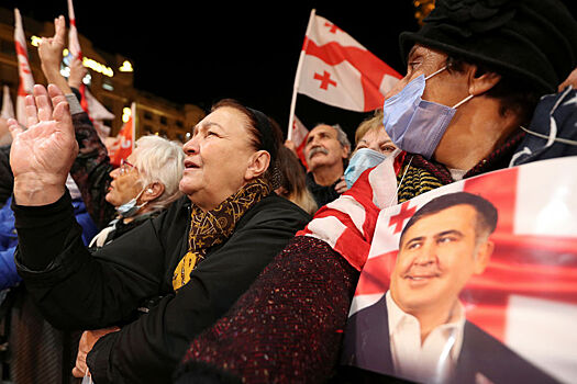 Саакашвили: за законом об иноагентах стоит Москва