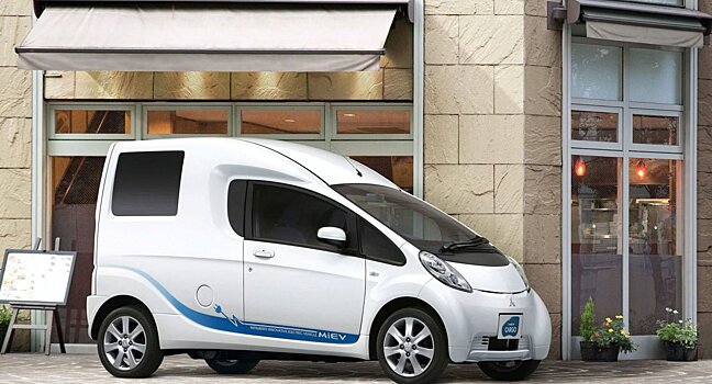 Mitsubishi i-MiEV Cargo: Рекуперативный генератор вместо ДВС