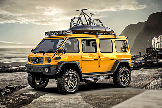 Дизайнер превратил культовые внедорожники в экспедиционные вэны