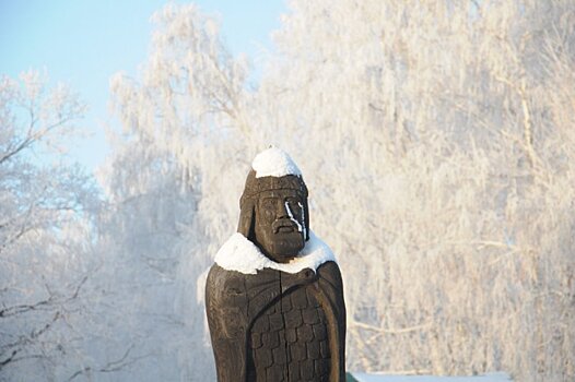 Первый день зимы в единственном снежном уголке Саратова. Фоторепортаж