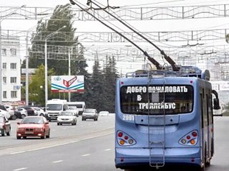 В Уфе из-за морозов закрыли движение одного троллейбусного маршрута