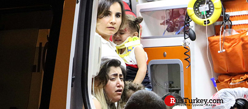 В дорожной аварии в Анталье пострадали туристы