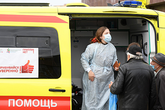 В Москве открыли 45 мобильных пунктов вакцинации от гриппа