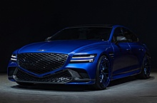 Появились официальные фотографии нового Genesis G80 EV Magma Concept