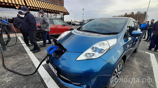 20 жителей Вологды стали владельцами электромобилей в декабре прошлого года