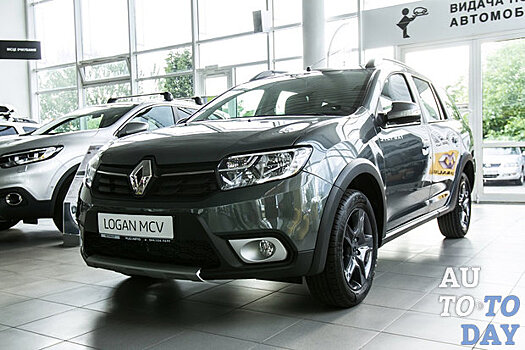в Украине стартовали продажи лимитированной серии Renault Logan MCV Stepway Cross
