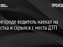 В Ивангороде водитель наехал на подростка и скрылся с места ДТП