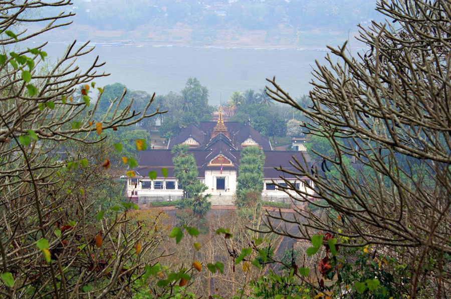 Гора Пу Си , Луангпрабанг, Лаос, Азия