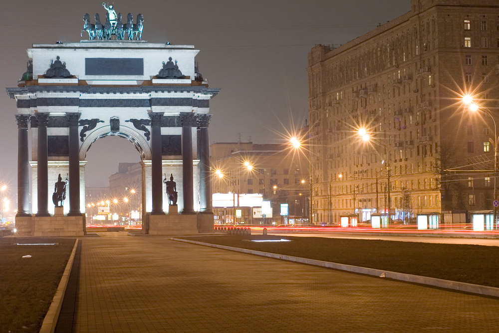 Московские Триумфальные ворота (Триумфальная арка), Москва, Россия, Европа