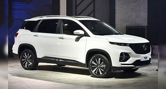 MG Hector Plus появился на шпионских снимках перед скорым запуском в продажу