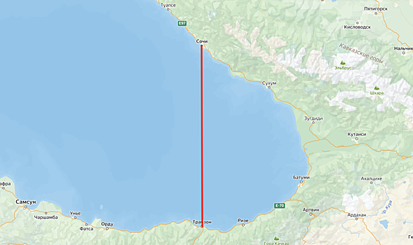 Первые пассажиры уже купили билеты на паром из Трабзона в Сочи