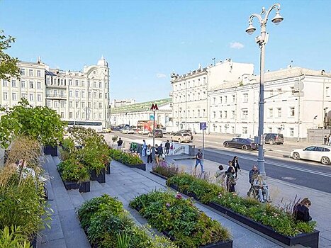 В московские фонари устанавливают энергоэффективные светильники