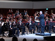 Центральный военный оркестр Минобороны РФ выступил на концерте «Звезды Фестиваля Спасская башня»